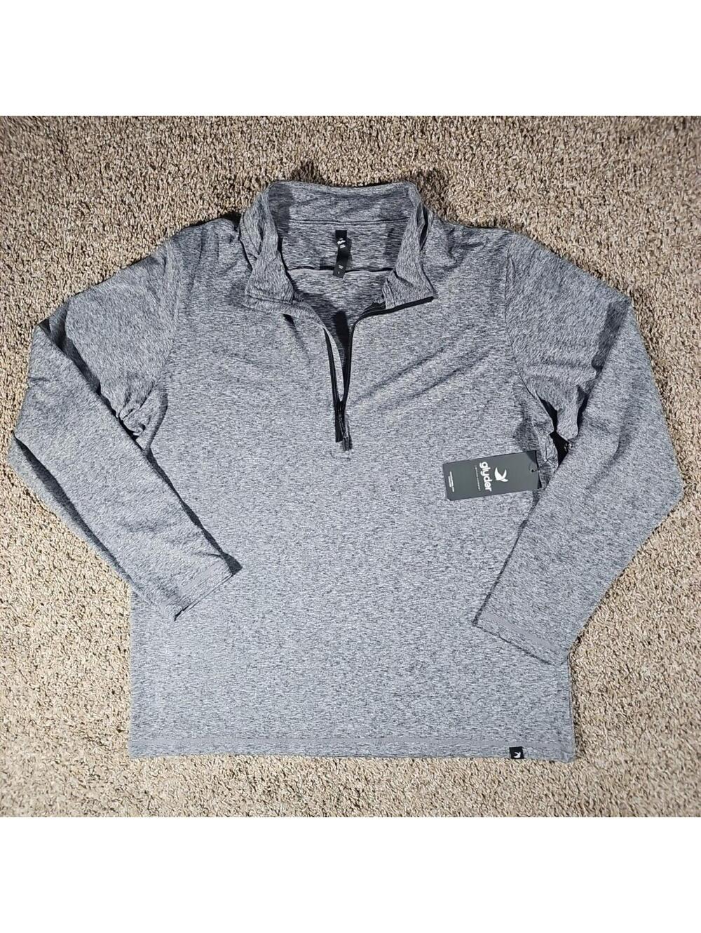 Glyder Zip Sweatshirt L NWT Ultra Soft
